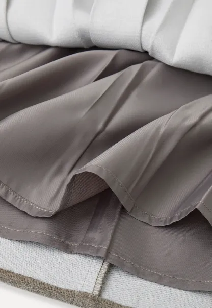Pleated High Waist Skirt