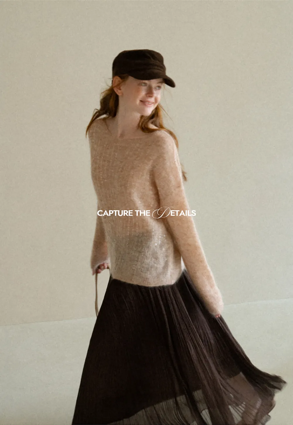 Pleated Layered Tulle Skirt