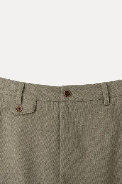High Waist Straight Cut Skirt