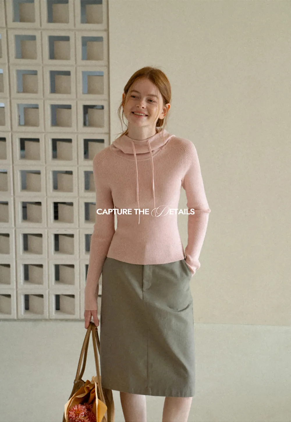 High Waist Straight Cut Skirt