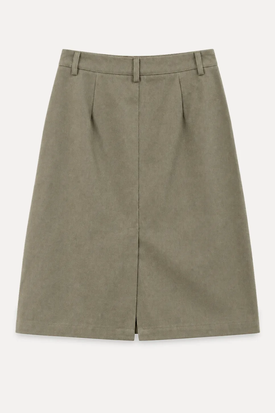 High Waist Straight Cut Skirt