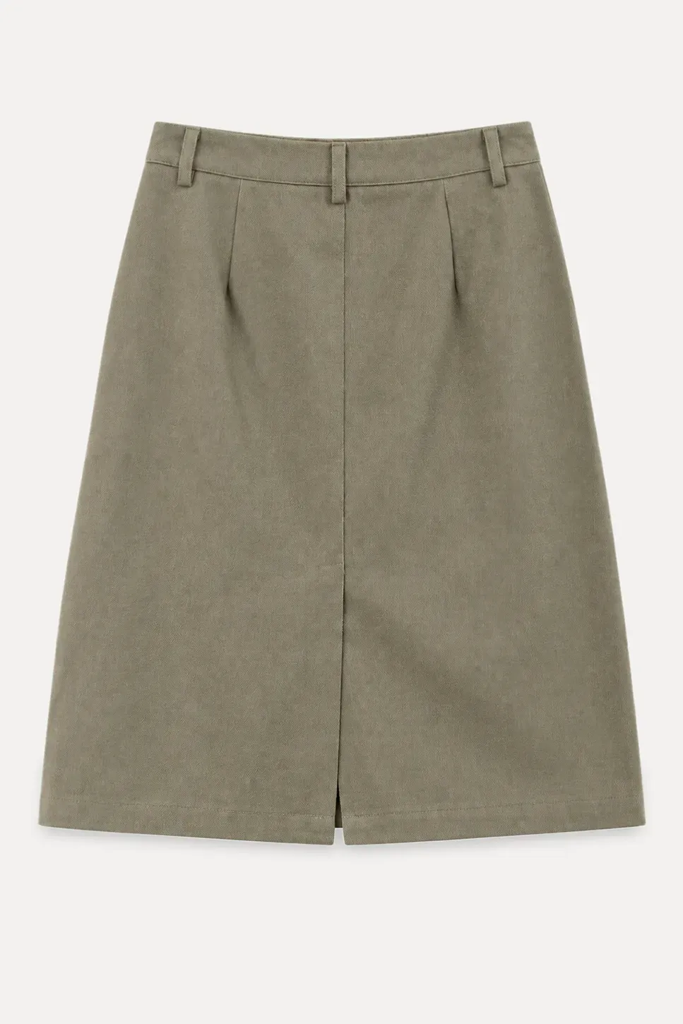 High Waist Straight Cut Skirt