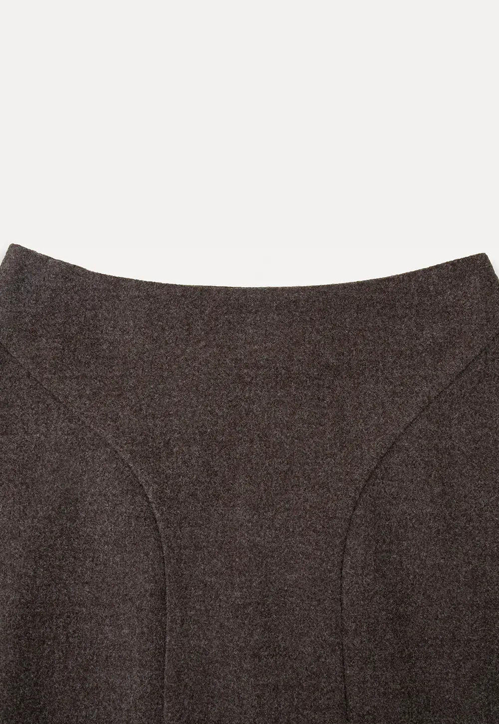Asymmetrical Hem A-Line Skirt
