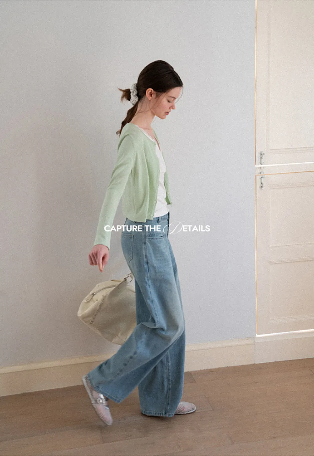 V Neck Long Sleeve Knit Sweater