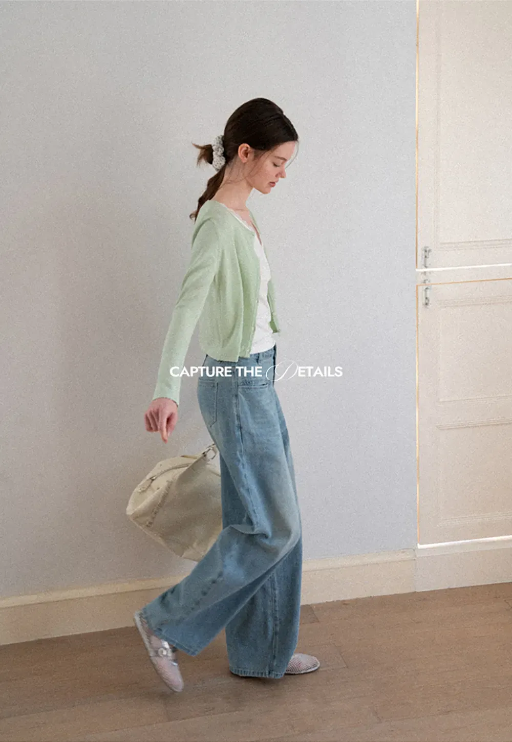 V Neck Long Sleeve Knit Sweater