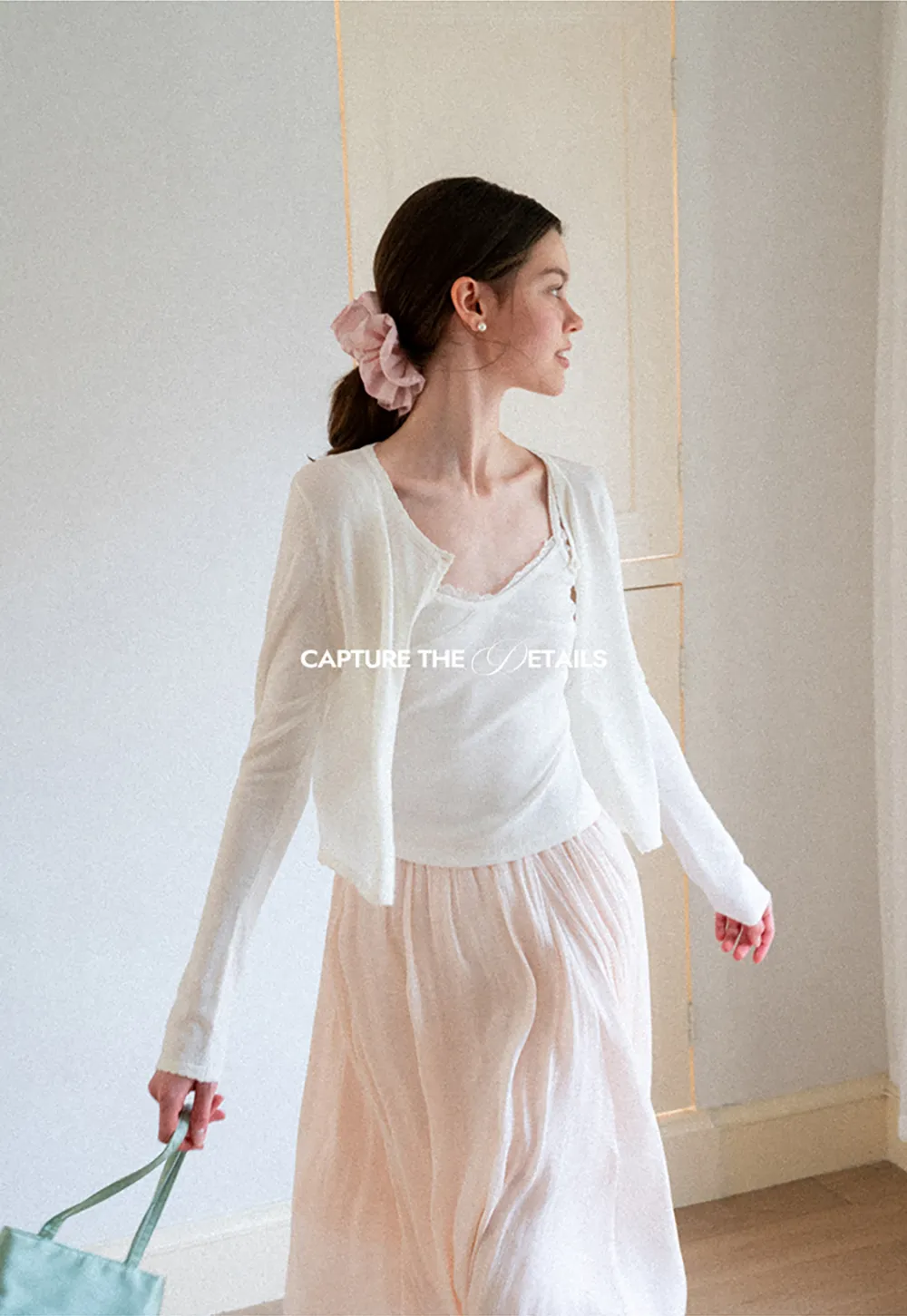 V Neck Long Sleeve Knit Sweater