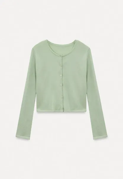 V Neck Long Sleeve Knit Sweater