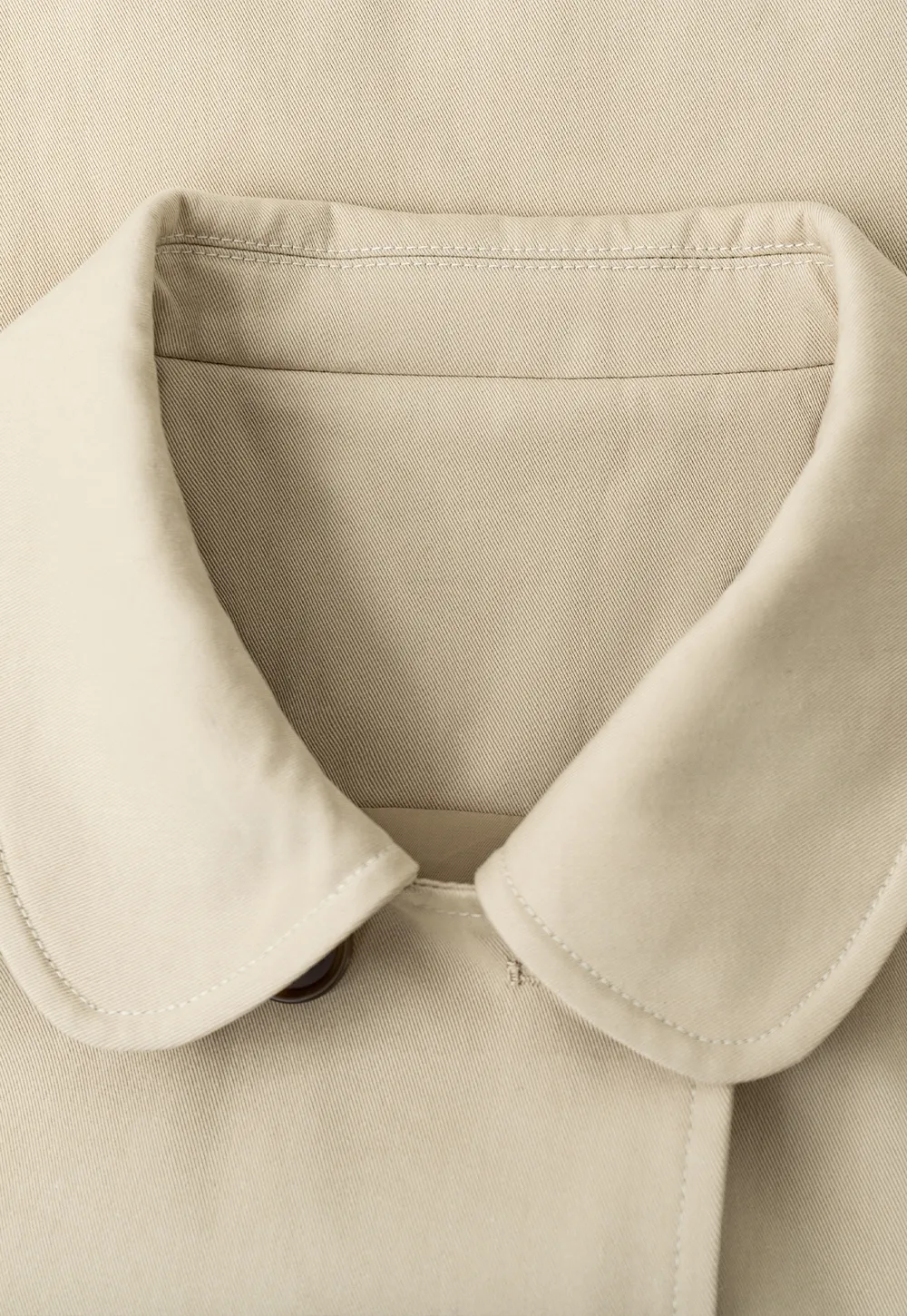 Peter Pan Collar Double Breasted Short Jacket