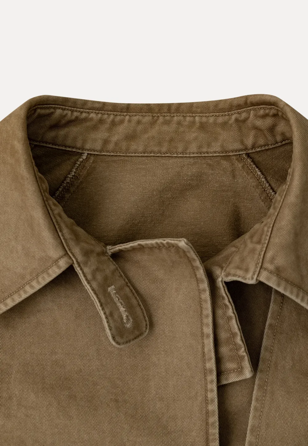 Cropped Double Breasted Short Jacket