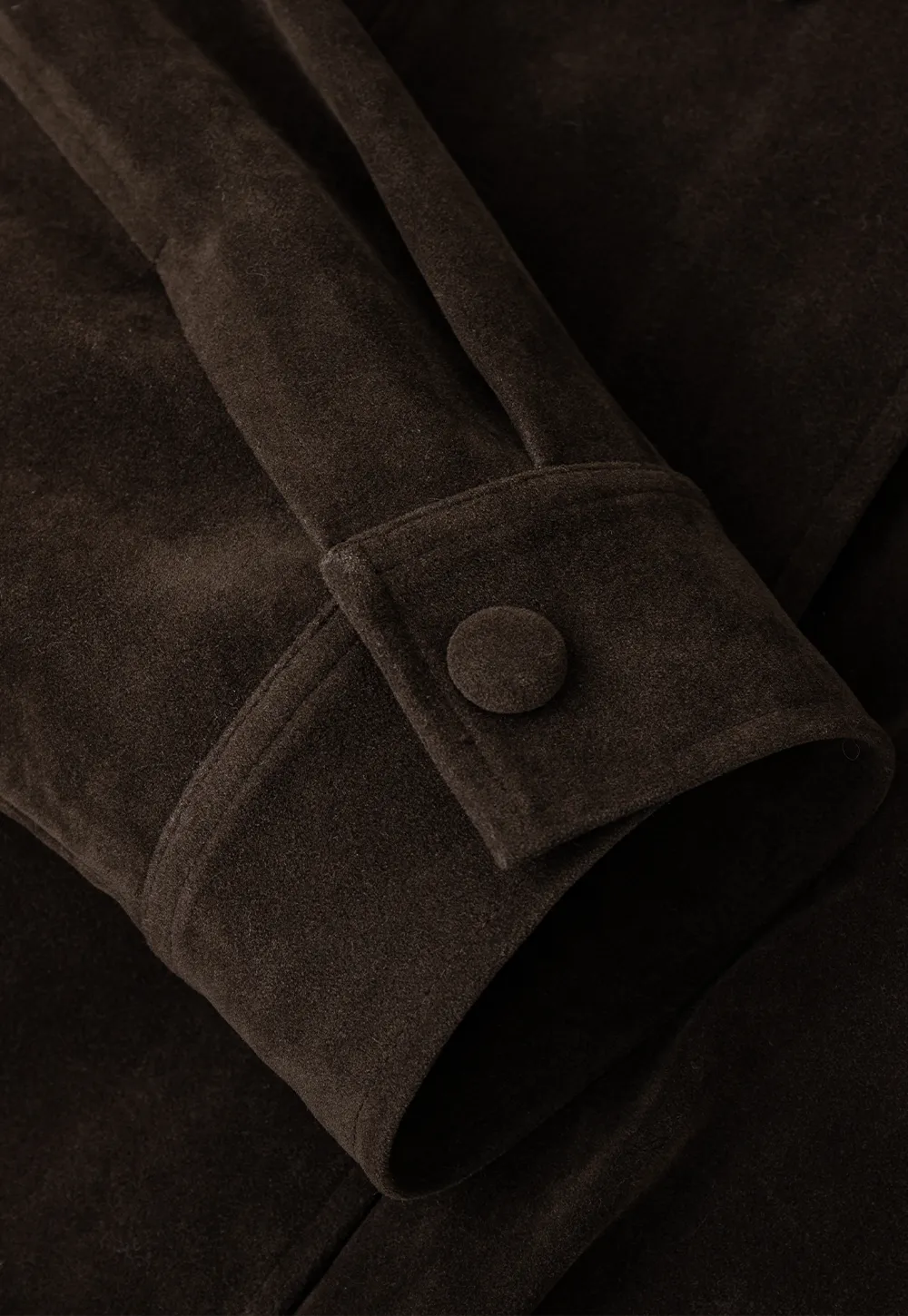 Velvet Stand Collar Short Jacket