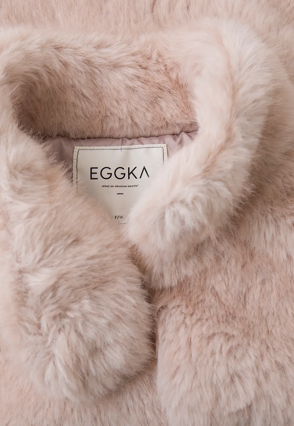 Faux Fur Turtleneck Cropped Short Jacket