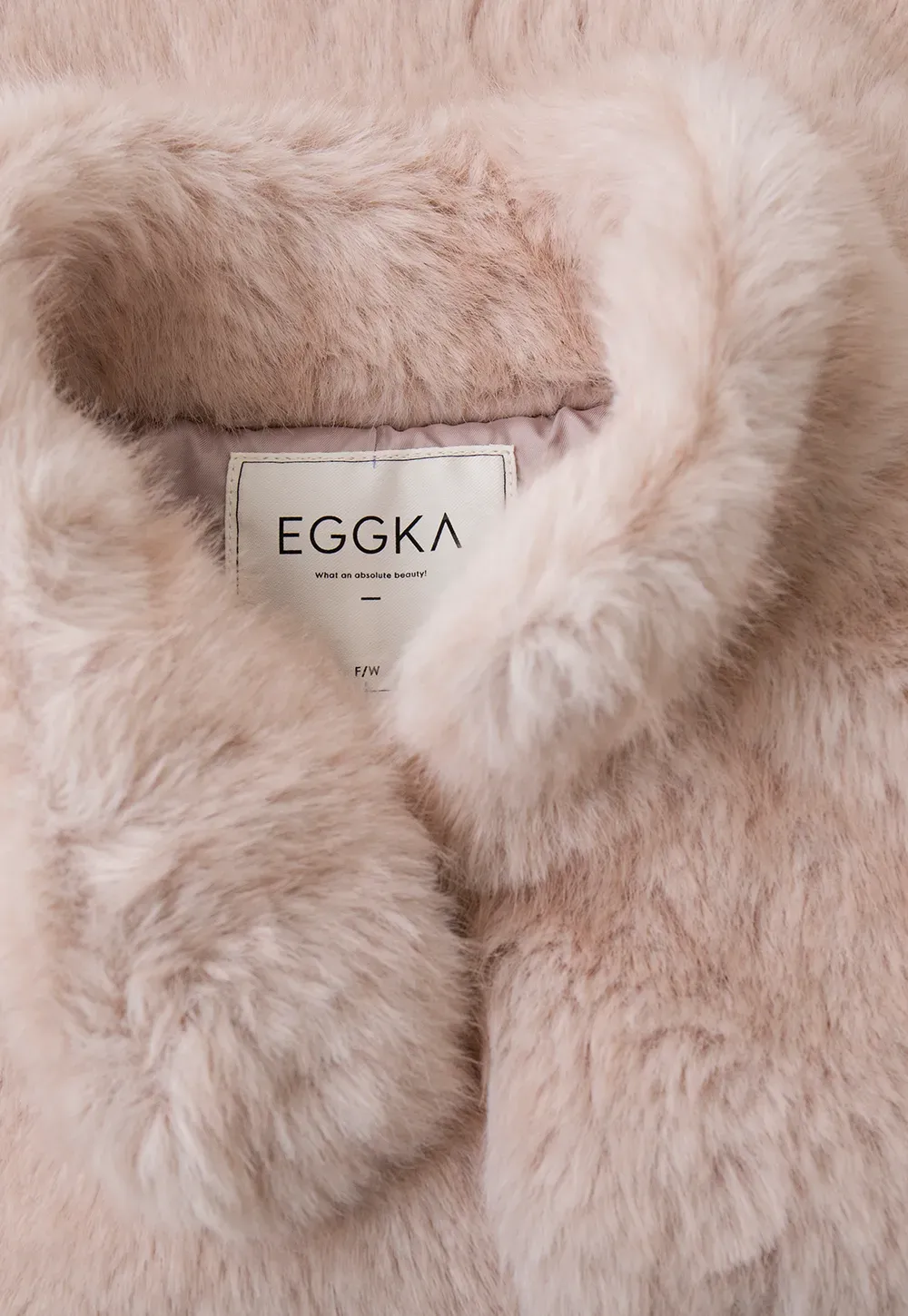 Faux Fur Turtleneck Cropped Short Jacket
