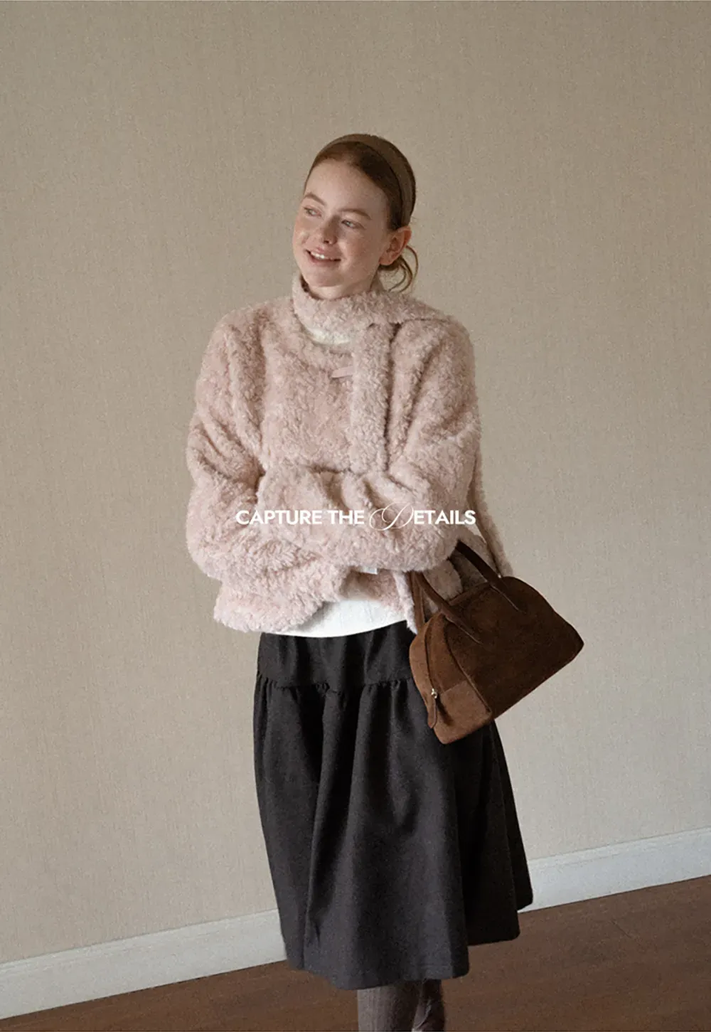 Textured Bouclé Cropped Short Jacket