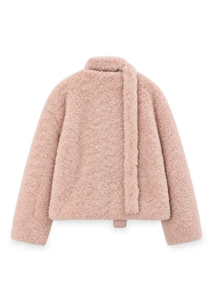 Textured Bouclé Cropped Short Jacket