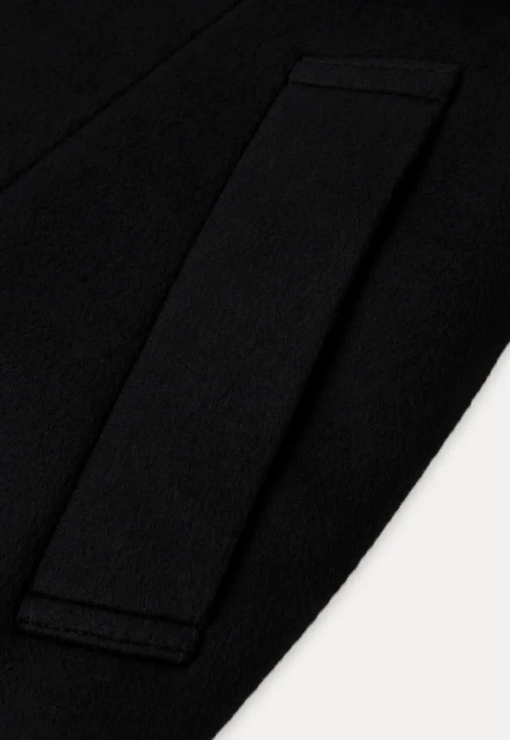 Faux Fur Trimmed Collar and Cuffs Double Breasted Short Jacket