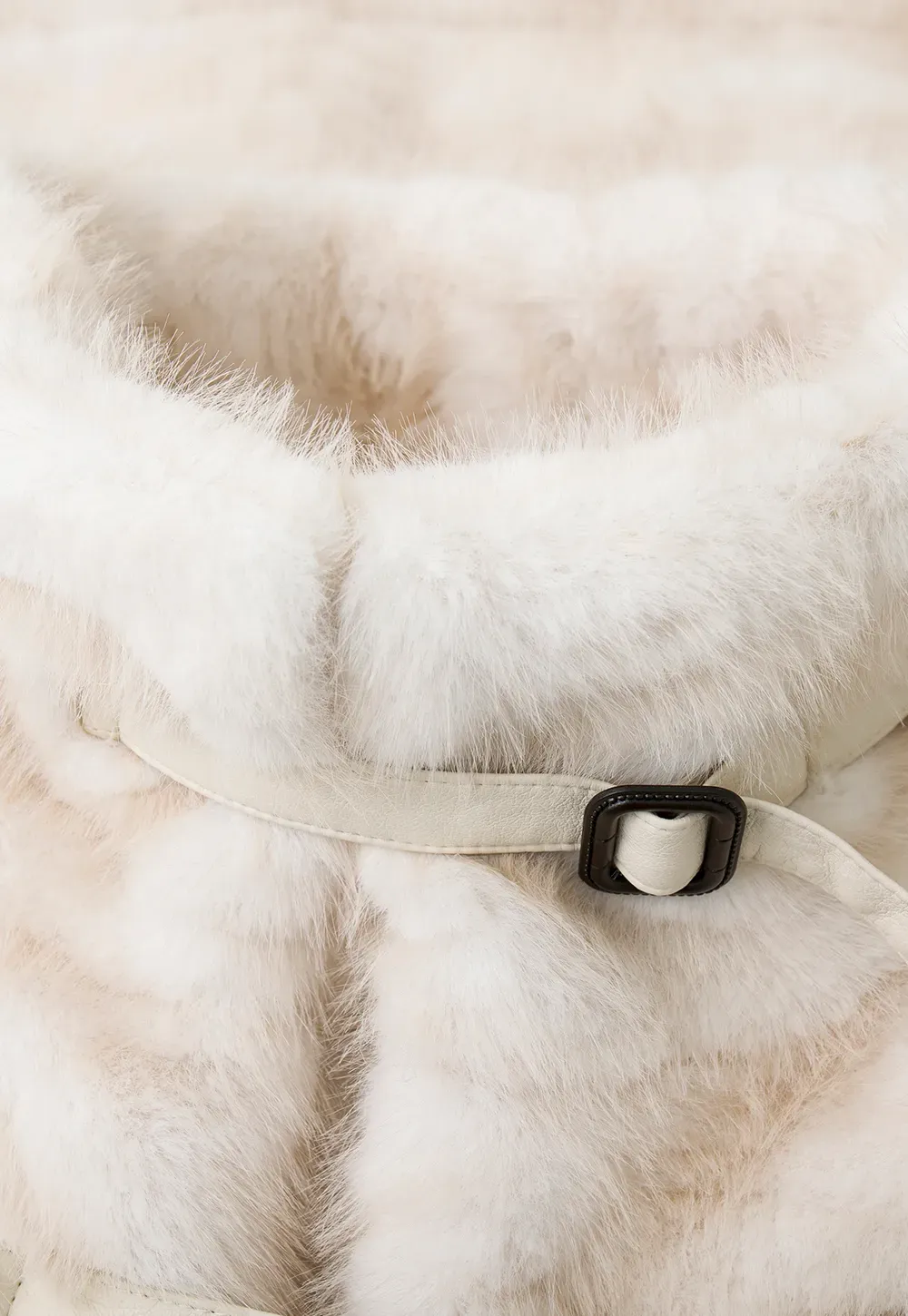 Faux Fur Oversized Coat with Toggle Closure