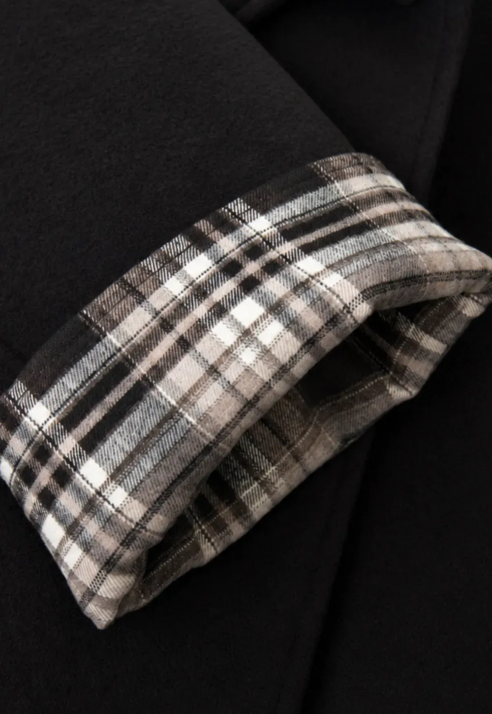 Asymmetrical Lapel Belted Wool Coat