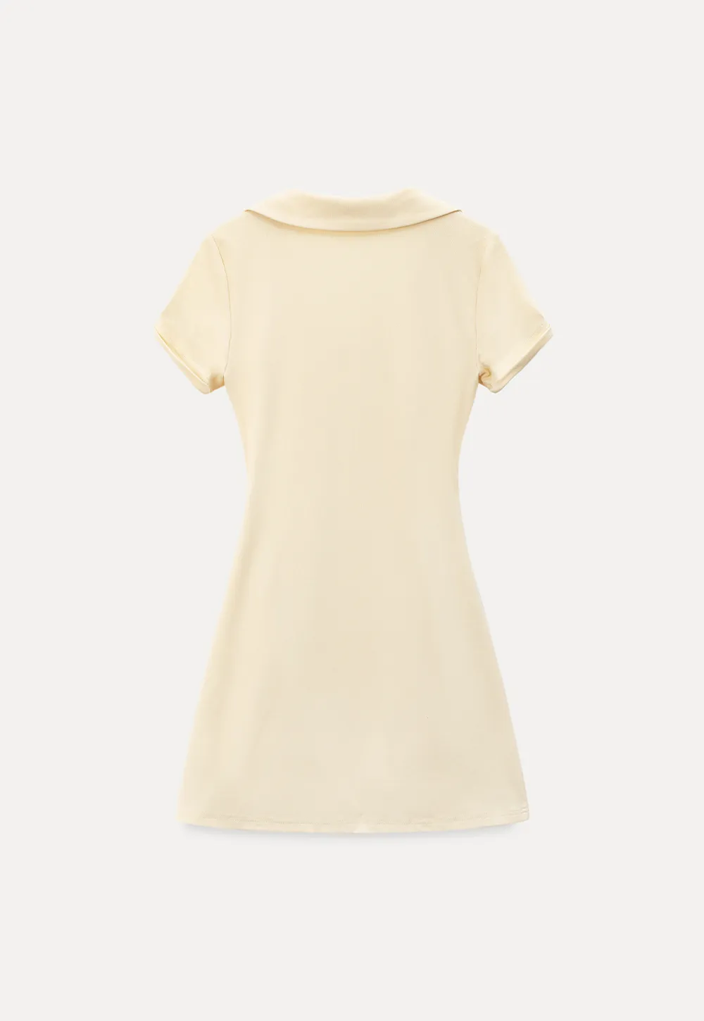 Short Sleeve V Neck Mini Dress