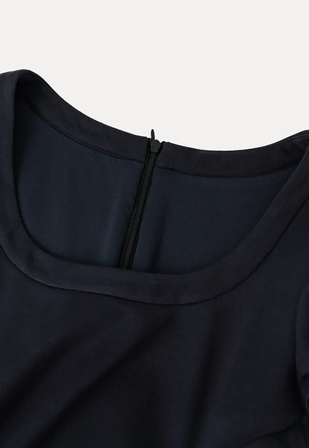 Puff Sleeve Square Neck Fit and Flare Dress