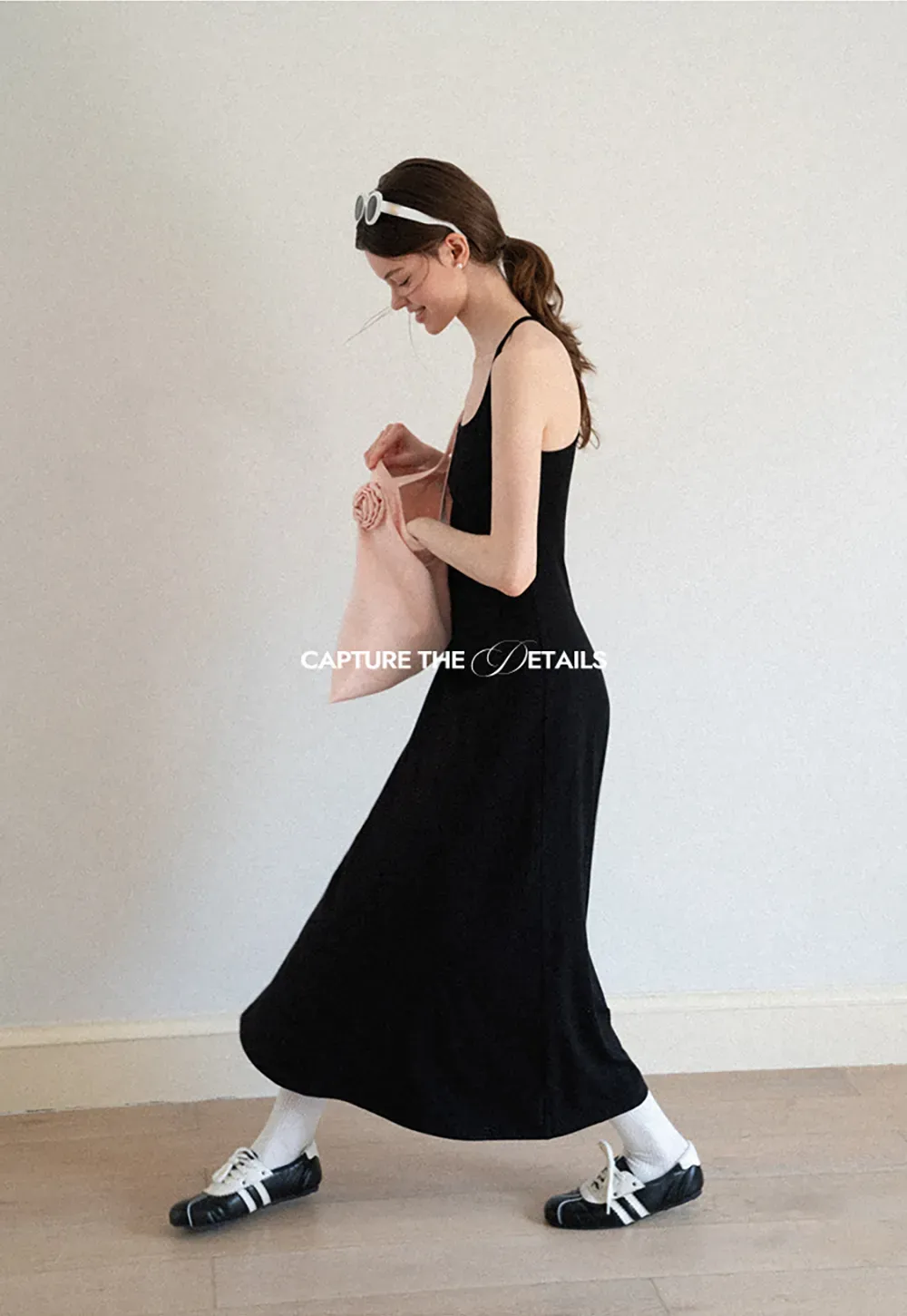 Square Neck Sleeveless Midi Dress