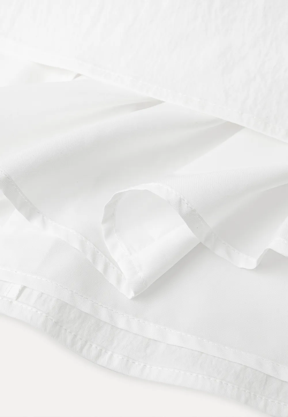 Puff Sleeve Collar Tie Front Dress