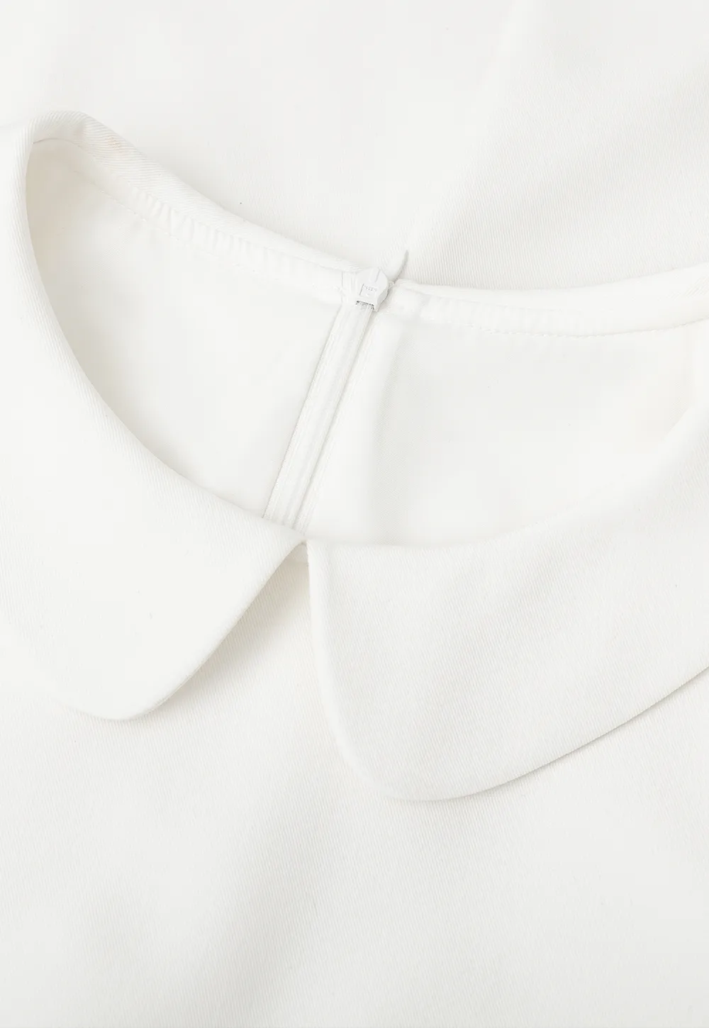 Peter Pan Collar Cap Sleeve Fit and Flare Dress