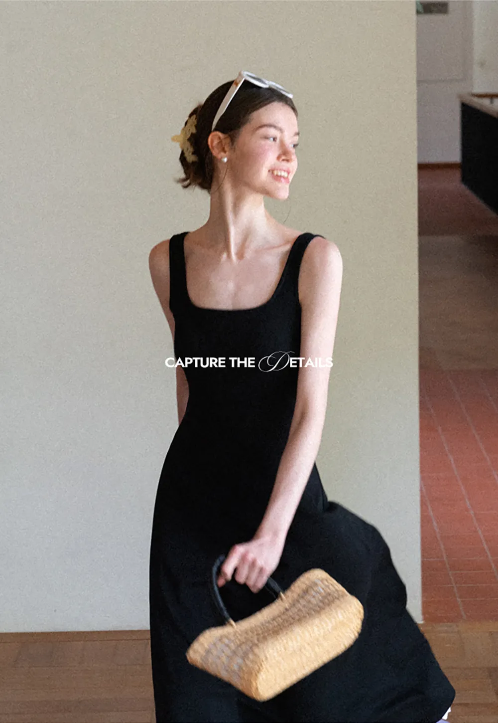 Square Neck Sleeveless Maxi Dress