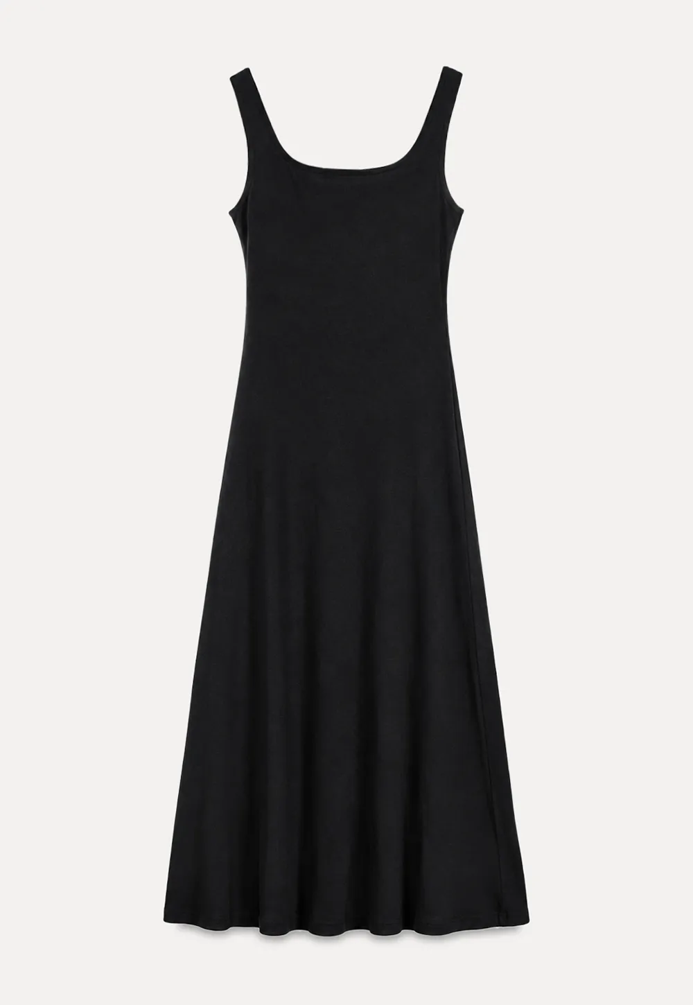 Square Neck Sleeveless Maxi Dress