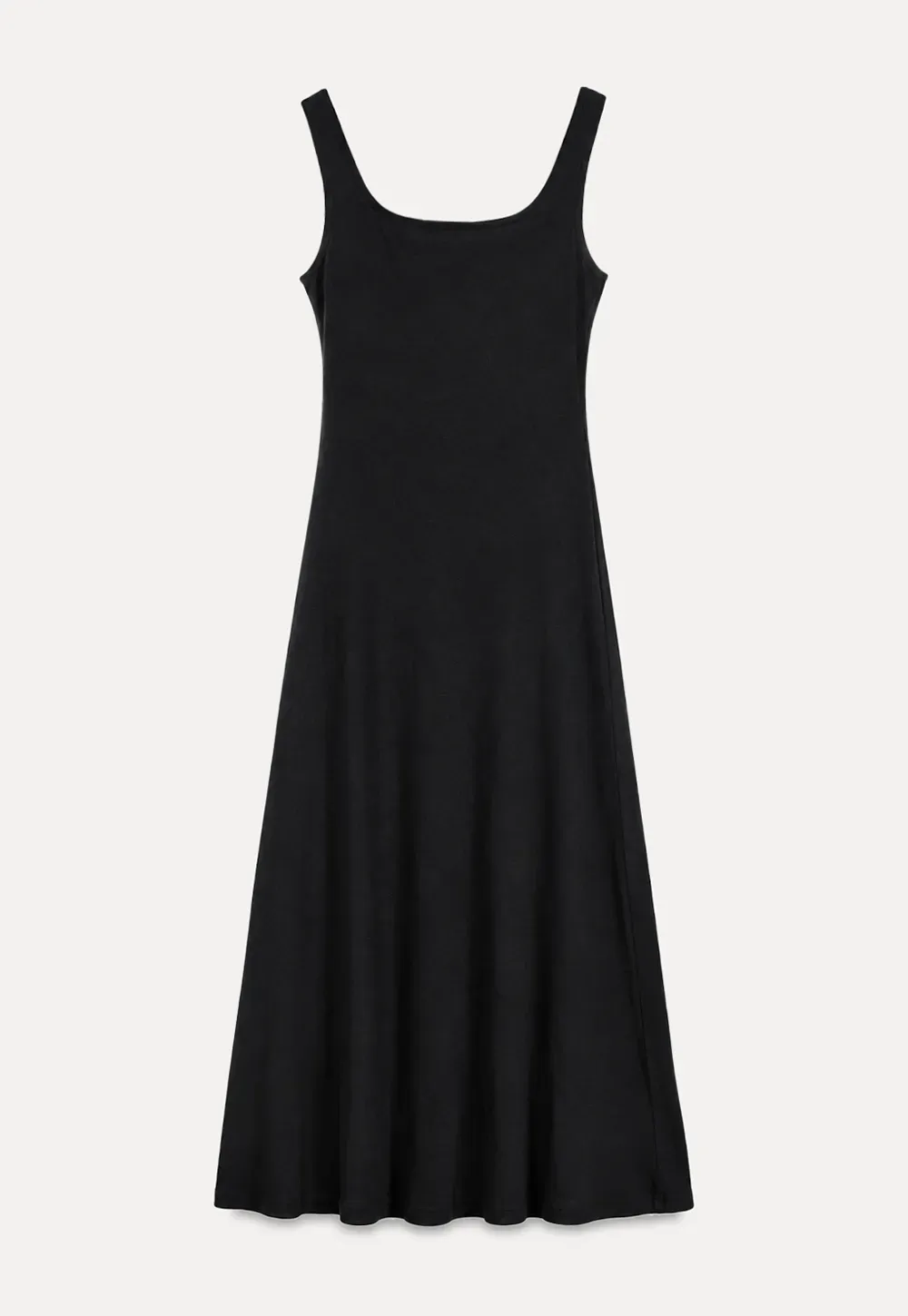Square Neck Sleeveless Maxi Dress