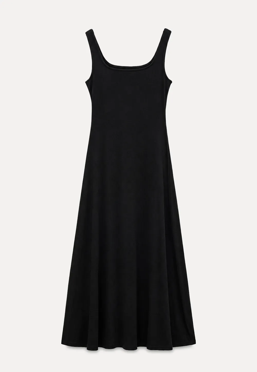 Square Neck Sleeveless Maxi Dress