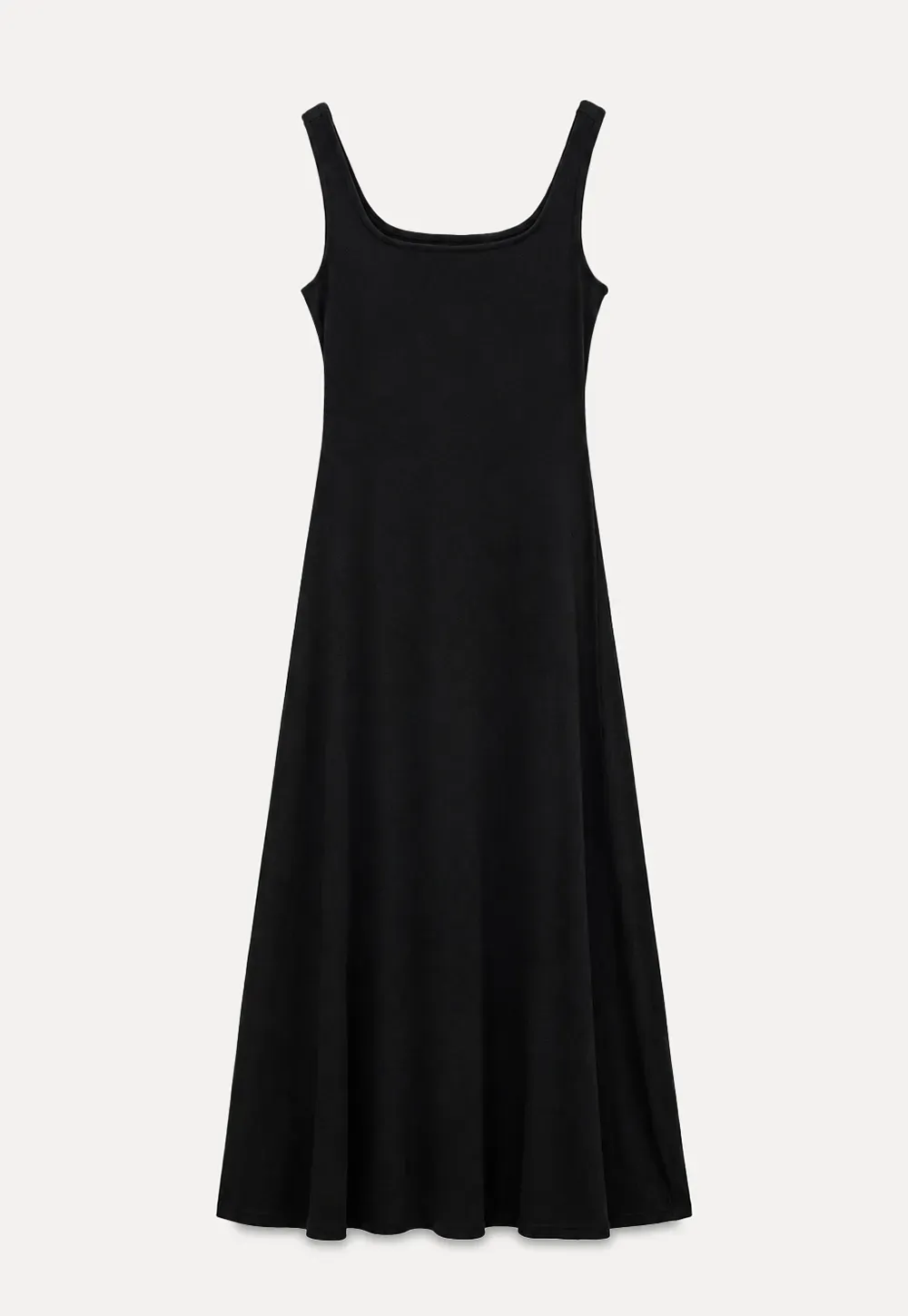 Square Neck Sleeveless Maxi Dress