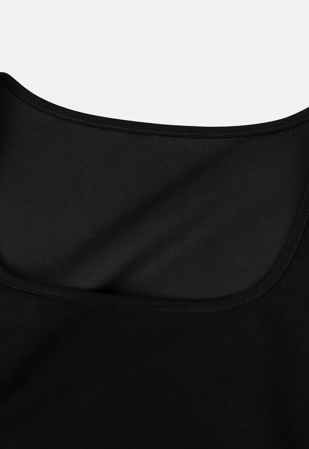 Square Neck Short Sleeve Tie Detail Dress