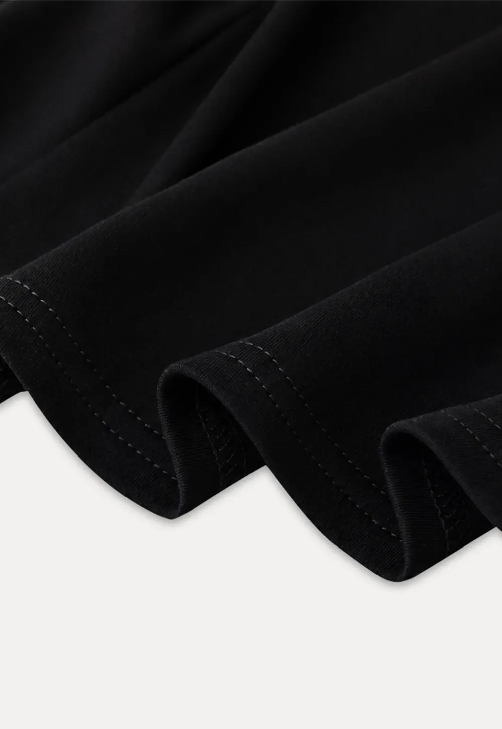 Square Neck Keyhole Puff Sleeve A Line Dress