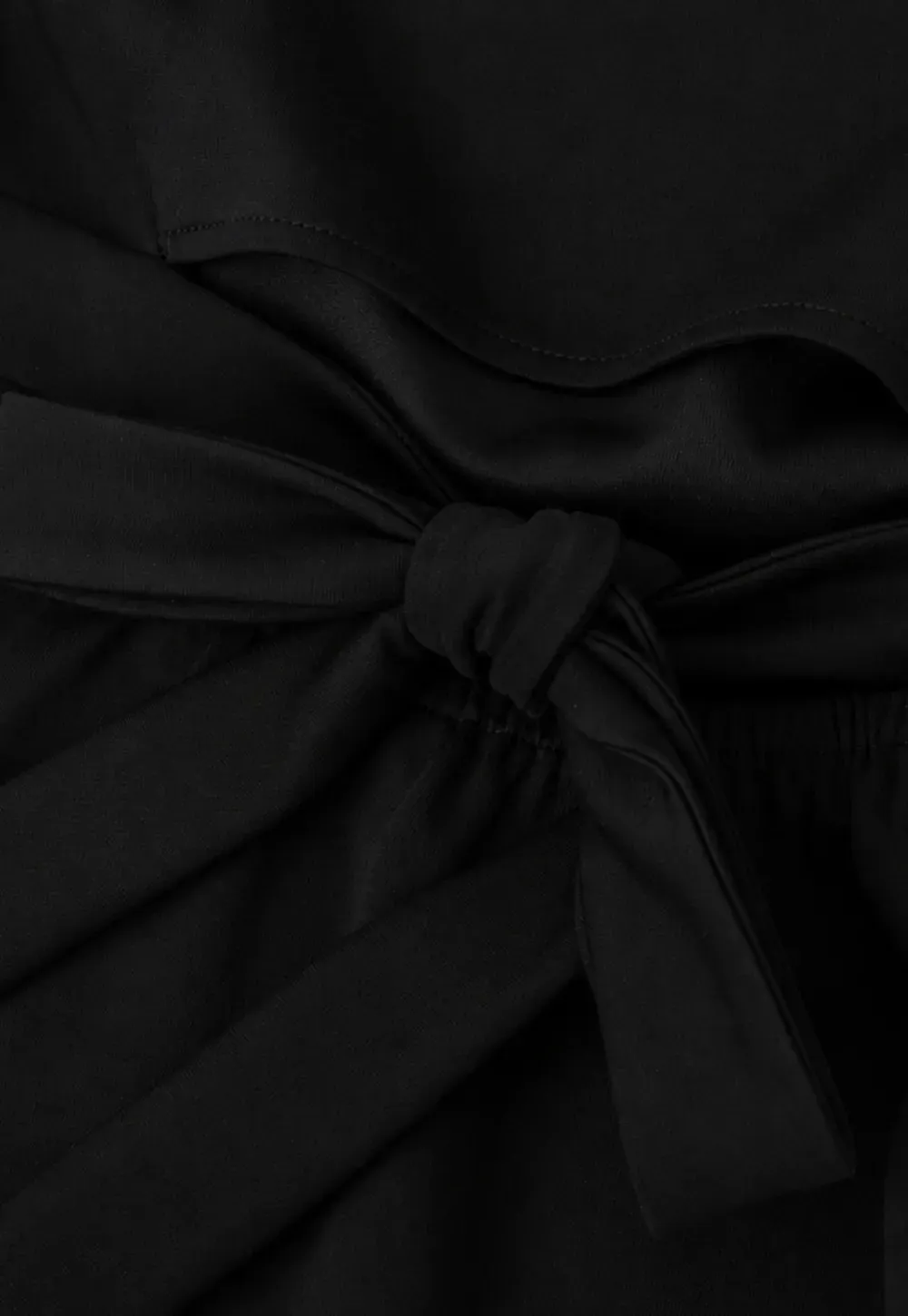 Off Shoulder Cutout Back Tie Waist Dress