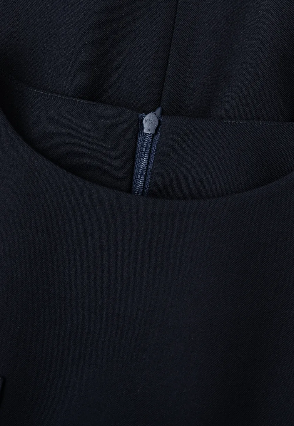 Peter Pan Collar Puff Sleeve Layered Dress