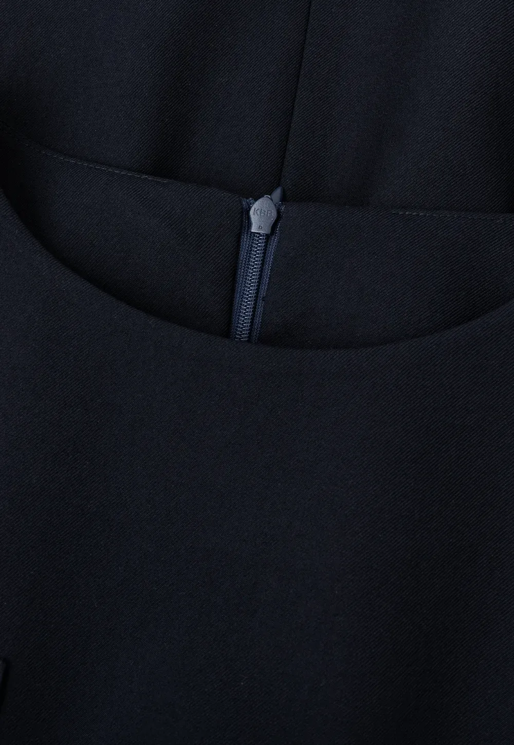 Peter Pan Collar Puff Sleeve Layered Dress