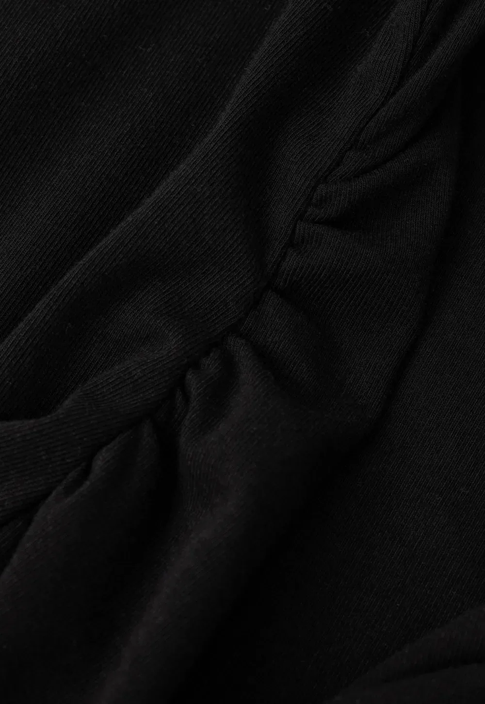 V Neck Long Sleeve Flared Hem Dress