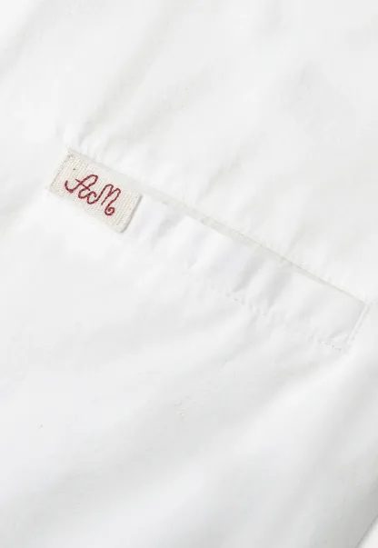 Lace Trim Short Sleeve A-Line Dress