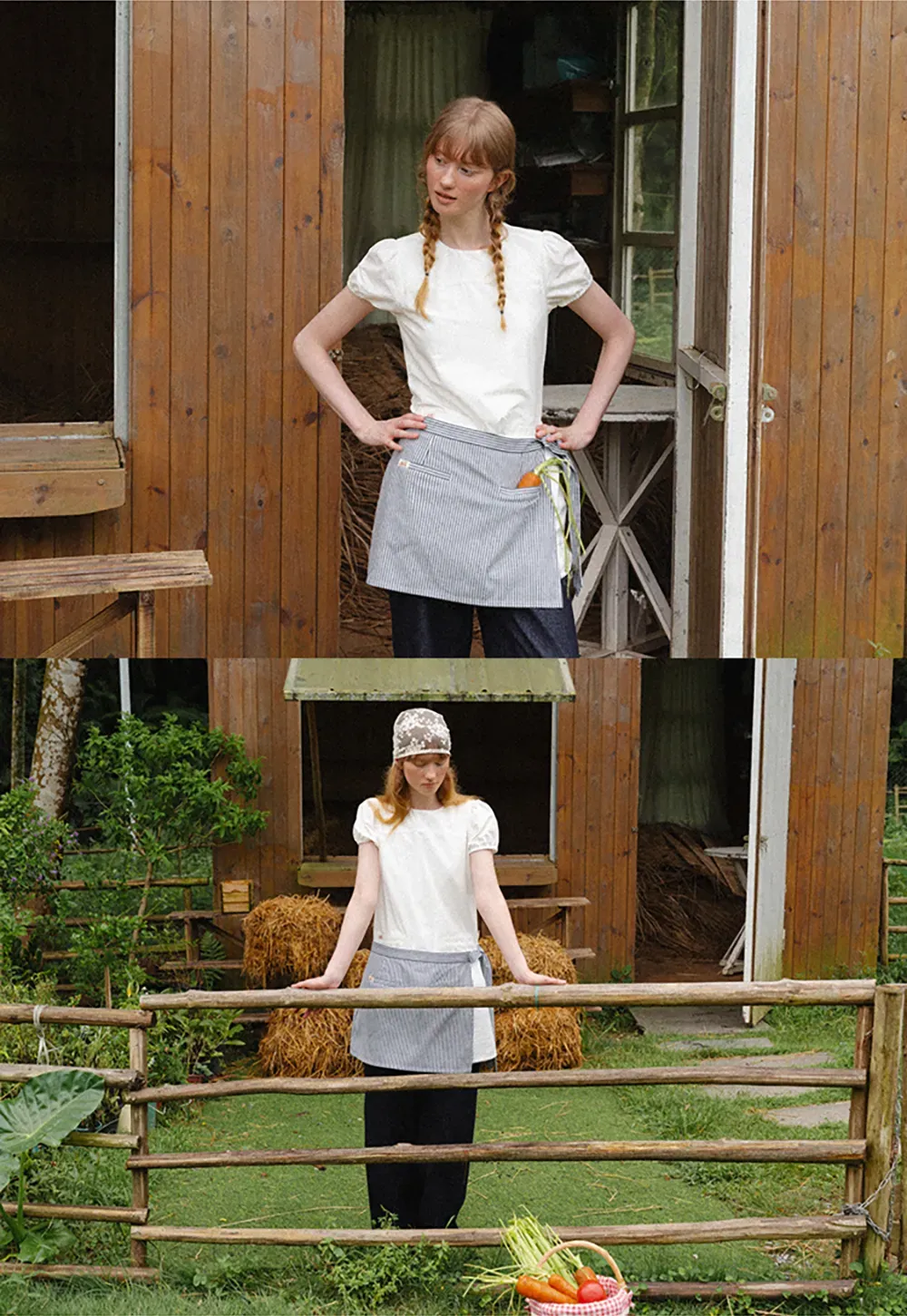 Lace Trim Short Sleeve A-Line Dress