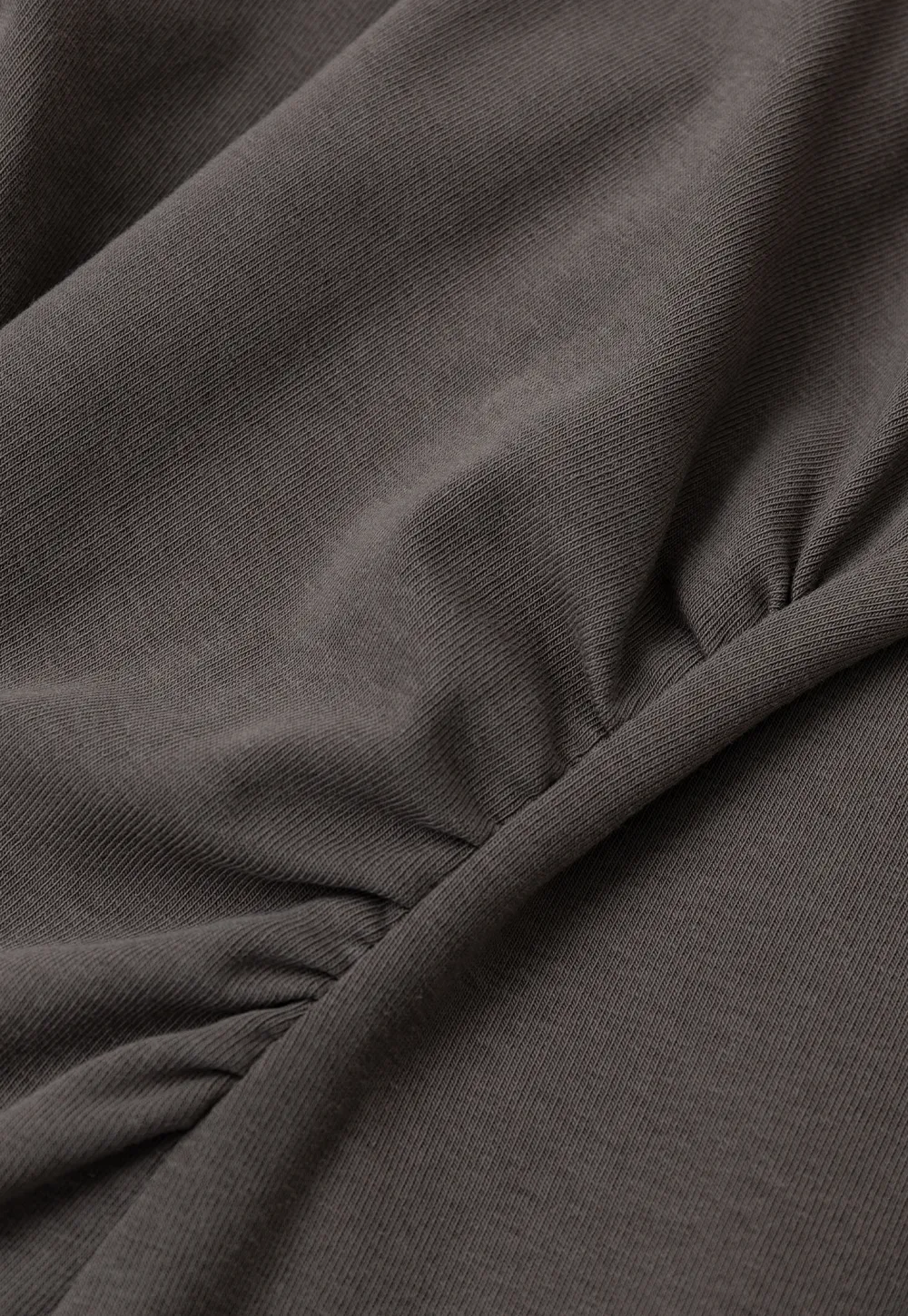 Contrast Collar Long Sleeve Polo Dress