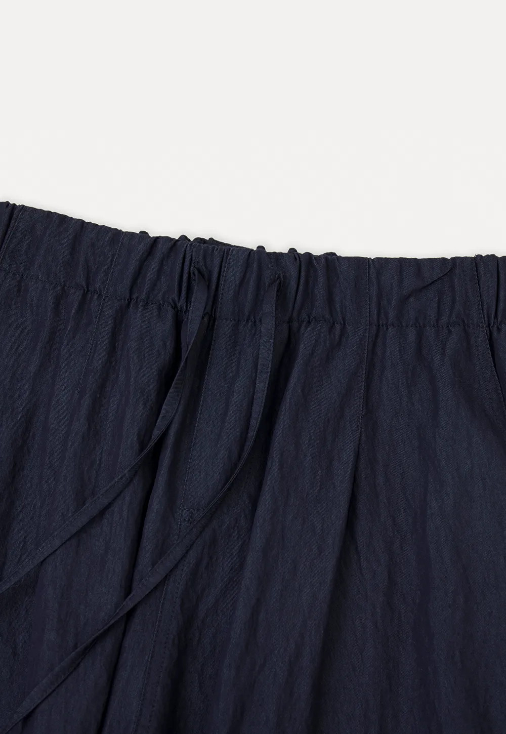 Wide Leg Elastic Waist Casual Pants