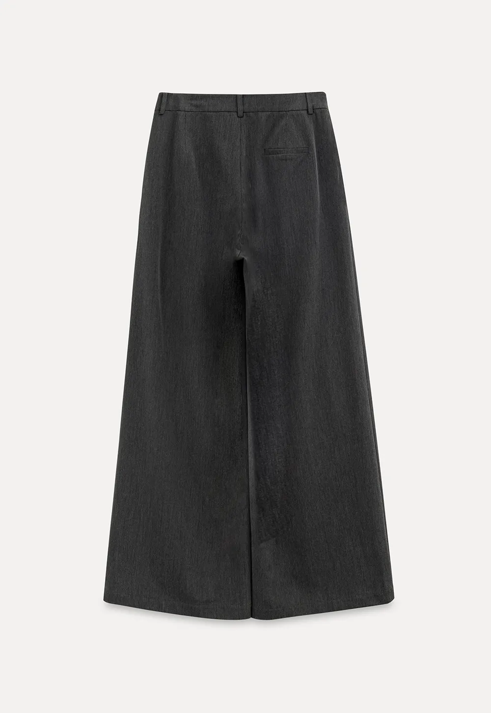 High Waist Wide Leg Pleated Casual Pants
