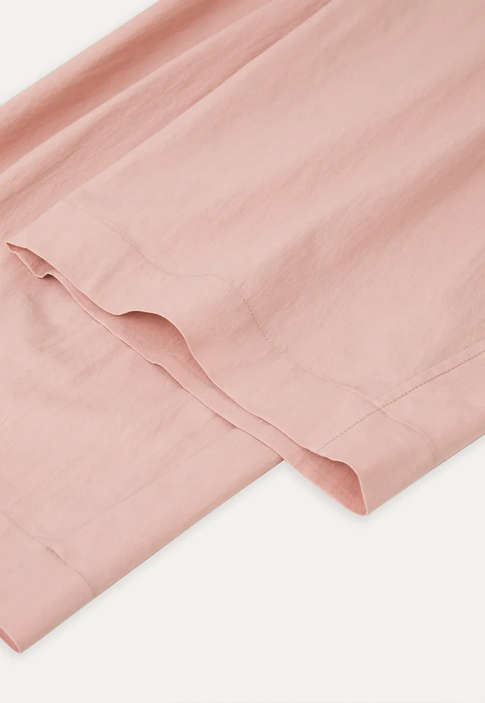 Wide Leg Pleated Casual Pants