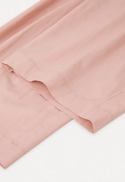 Wide Leg Pleated Casual Pants