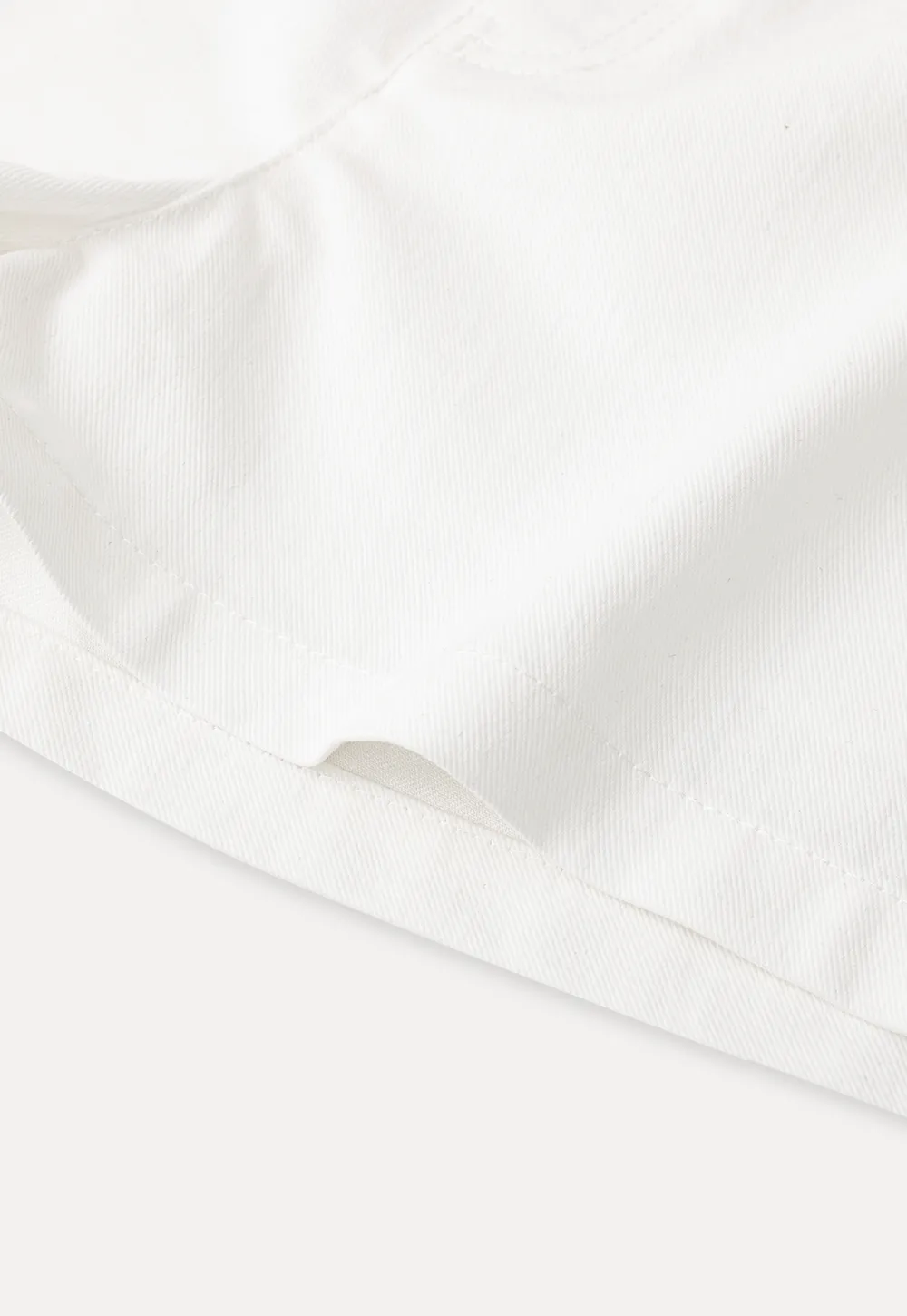 Braided Belt Detail High Waist Shorts