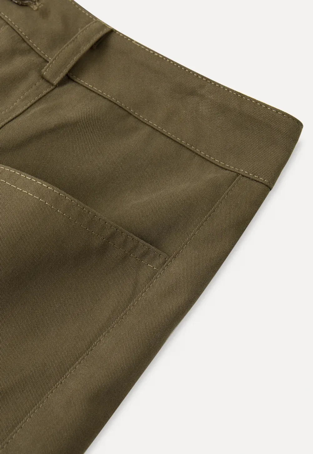 High Waisted Pleated Shorts with Front Pockets