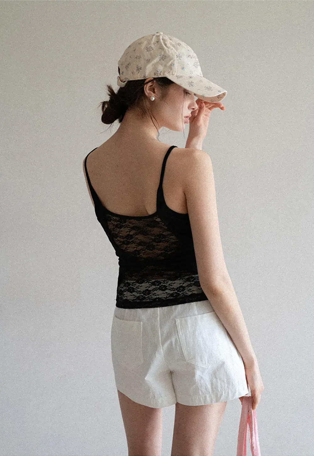 High Waisted Pleated Shorts with Front Pockets