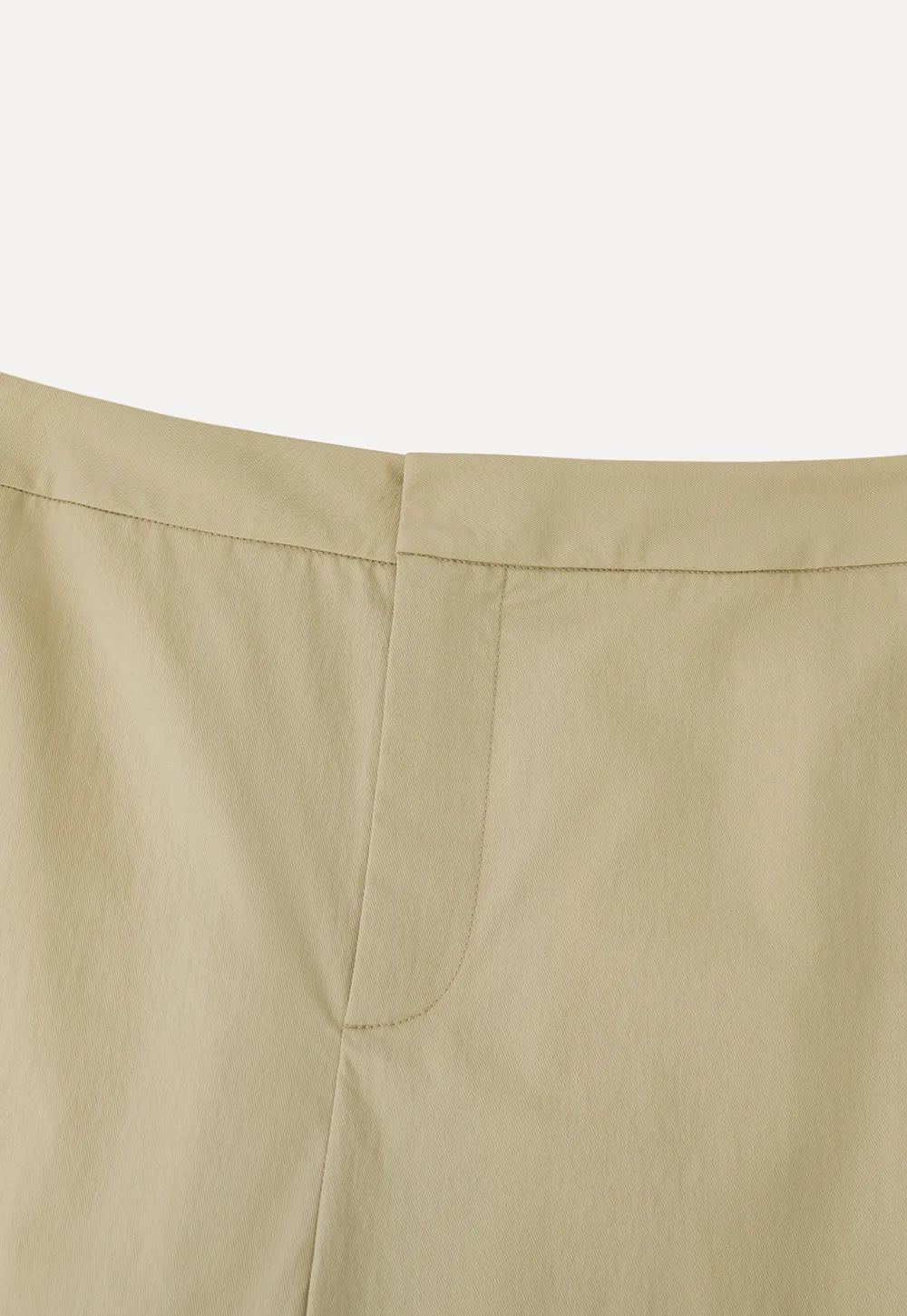 Wrap Front High Waist Wide Leg Casual Pants