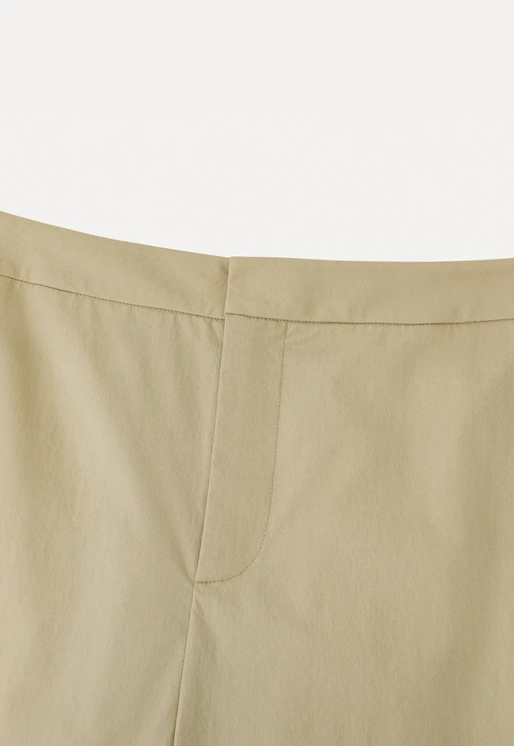 Wrap Front High Waist Wide Leg Casual Pants