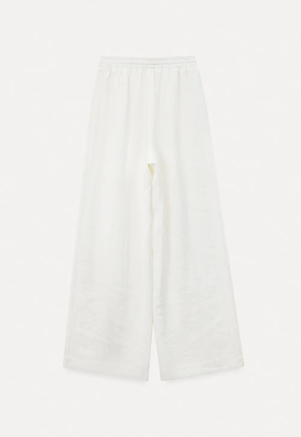 Drawstring Waist Wide Leg Casual Pants